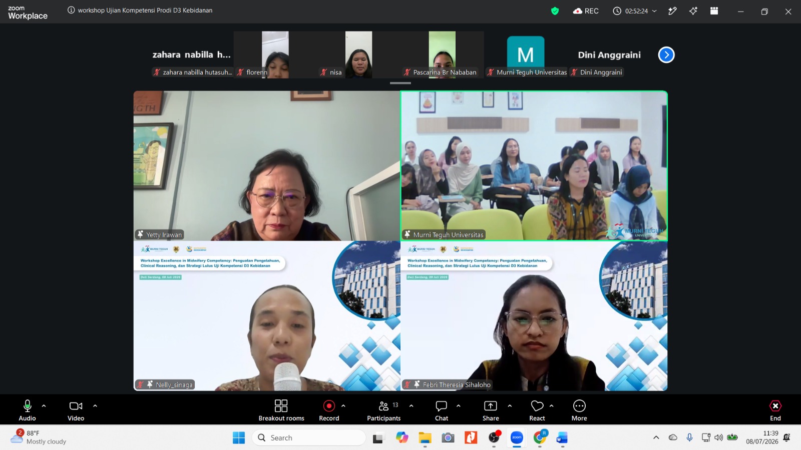 Workshop Excellence in Midwifery Competency